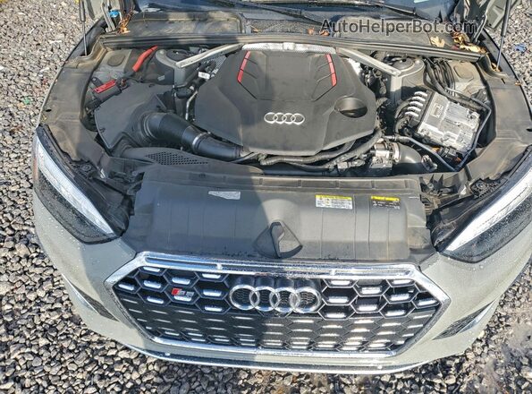 WAUC4CF58MA051331 2021 AUDI S5 Серый Вид задней части салона