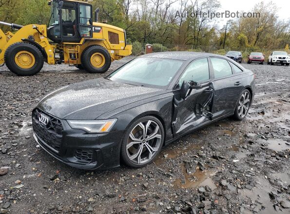 WAUDFBF28SN011108 2025 AUDI S6 Black Przód lewy