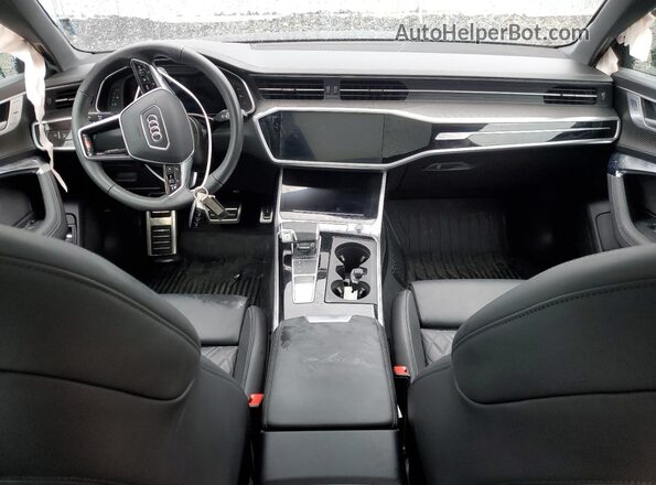 WAUDFBF28SN011108 2025 AUDI S6 Black Widok deski rozdzielczej