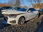 2020 Audi A4 Premium White vin: WAUDNAF41LN007062