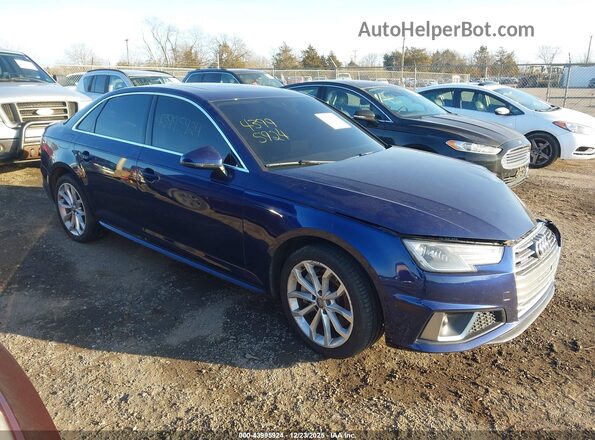 WAUDNAF49KA112762 2019 AUDI OTHER Blue Առջևի աջ