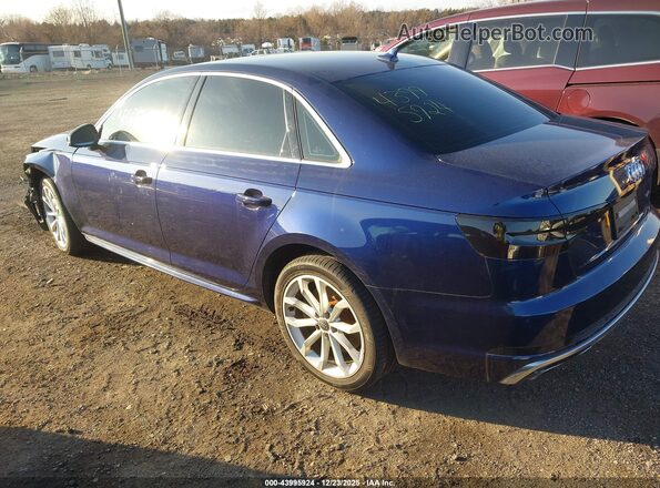 WAUDNAF49KA112762 2019 AUDI OTHER Blue Հետևի ձախ