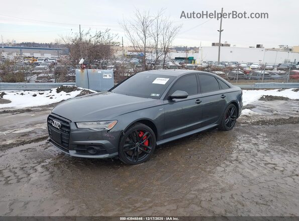 WAUFFAFC9JN040921 2018 AUDI S6 Серый Передняя левая четверть