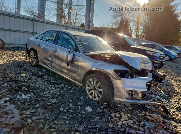 WAUGFAFC1GN007666 2016 AUDI 100 Silver Передня права чверть
