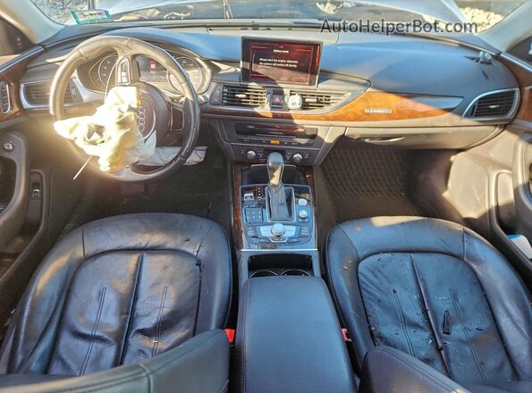 WAUGFAFC1GN007666 2016 AUDI 100 Silver Вид панелі приладів