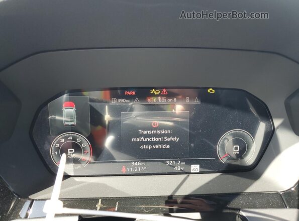 WAUGUDGYXTA012576 2026 AUDI OTHER White Vista del cuadro de instrumentos