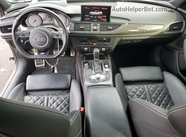 WAUHFAFC0JN070320 2018 AUDI S6 Черный Вид панели приборов