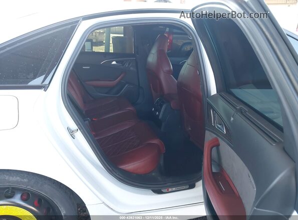 WAUHFAFC7HN066890 2017 AUDI S6 Белый Вид наклейки с VIN-кодом