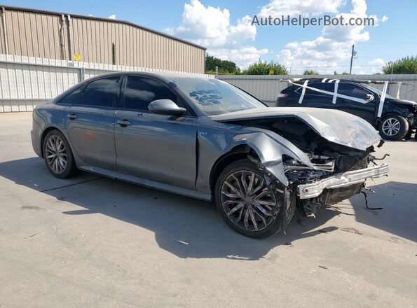 WAUHFBFC6HN109623 2017 AUDI S6 Black Przód prawy