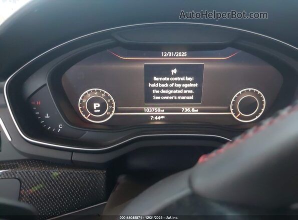 WAUP4AF51JA002408 2018 AUDI S5 Black Widok tylnych siedzeń