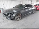 2018 Audi S5 3.0t Premium Plus Gray vin: WAUP4AF53JA002796