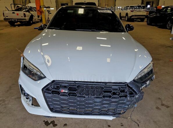 WAUP4AF54MA007977 2021 AUDI S5 White წინა ხედი
