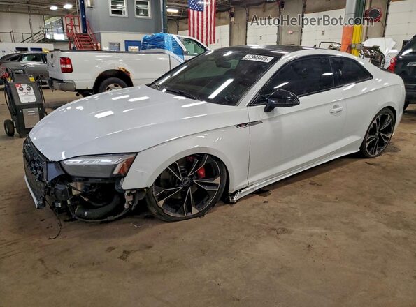 WAUP4AF54MA007977 2021 AUDI S5 White წინა მარცხენა ხედი სამი მეოთხედიდან