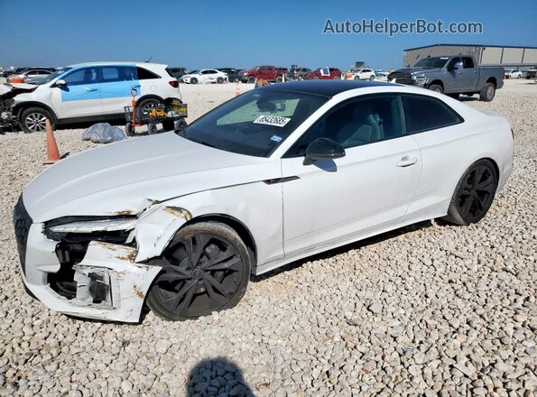 WAUP4AF56LA015223 2020 AUDI S5 Белый Передняя левая четверть