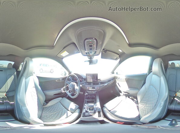 WAUP4AF56LA015223 2020 AUDI S5 Белый Вид наклейки с VIN-кодом