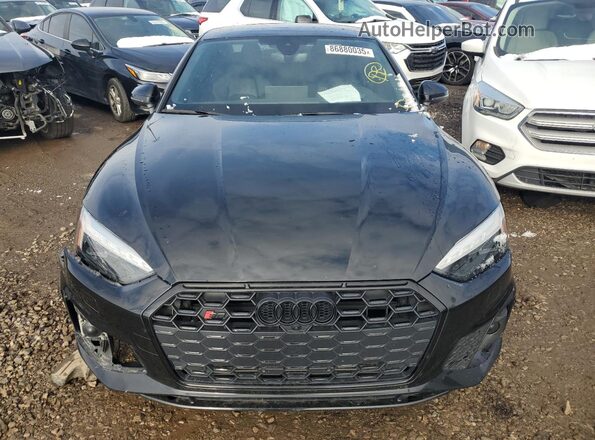 WAUR4AF55NA033207 2022 AUDI S5 Black Front view