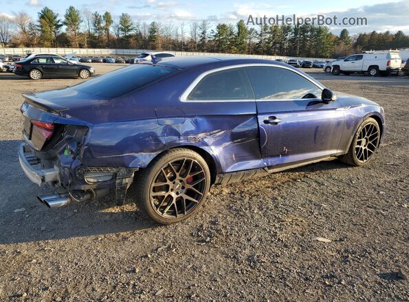 WAUR4AF56JA003482 2018 AUDI S5 Blue Tył prawy