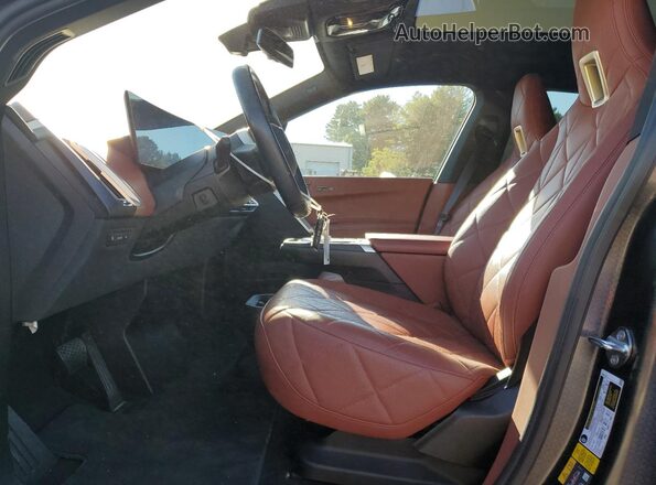 WB523CF01PCM83642 2023 BMW IX Gray Front interior view
