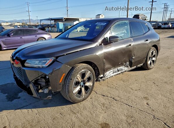 WB523CF04RCN74259 2024 BMW IX Gray Vista tres cuartos delantera izquierda