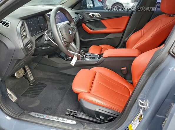 WBA13AL04M7G99725 2021 BMW M2 Серый Вид салона спереди