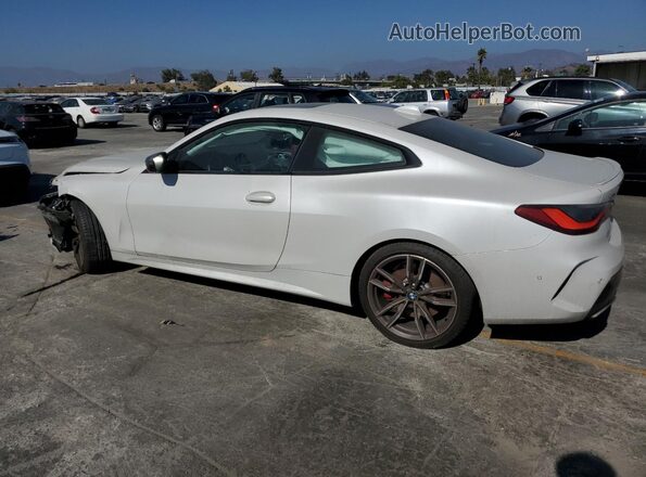 WBA13AR00MCF78401 2021 BMW M4 White უკანა მარცხენა