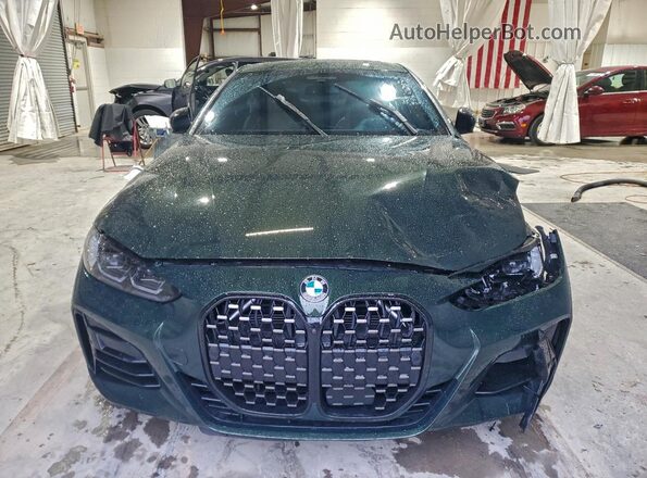 WBA13AR00PCL12328 2023 BMW M4 Зеленый Вид спереди