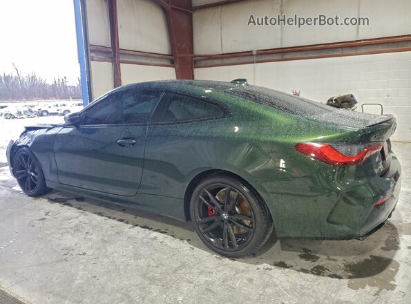 WBA13AR00PCL12328 2023 BMW M4 Зеленый Задняя левая четверть
