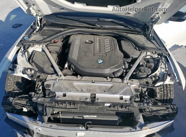WBA13AR01PCM18500 2023 BMW M4 Белый Вид задней части салона