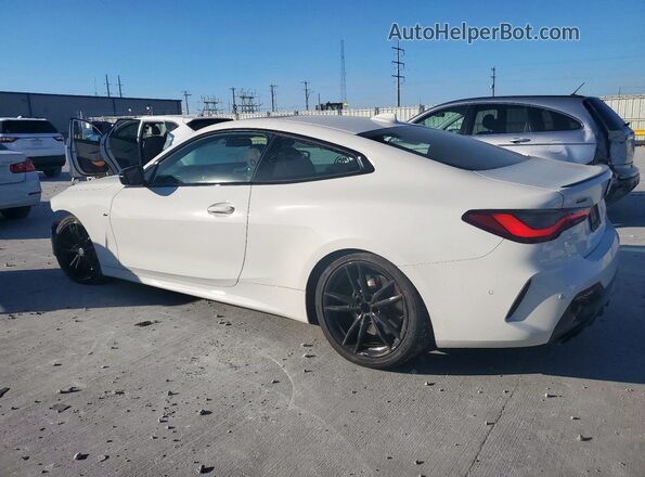 WBA13AR01PCM18500 2023 BMW M4 Белый Задняя левая четверть