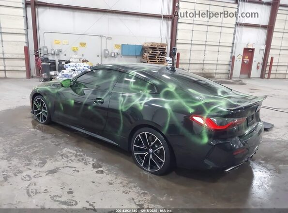WBA13AR02MCF66802 2021 BMW M4 Black უკანა მარცხენა