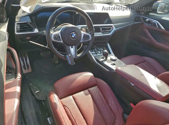 WBA13AR02PCL63345 2023 BMW M4 Синий Вид панели приборов
