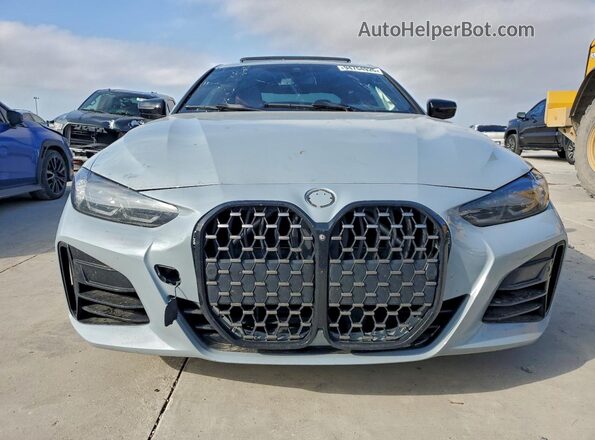 WBA13AR02PCL63345 2023 BMW M4 Синий Вид спереди