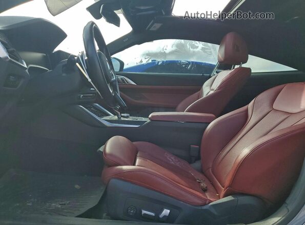 WBA13AR02PCL63345 2023 BMW M4 Синий Вид салона спереди