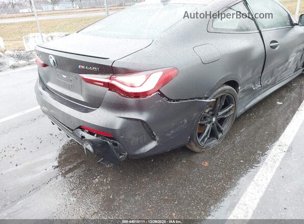 WBA13AR03NCK53353 2022 BMW M4 Black Դիմացի տեսք