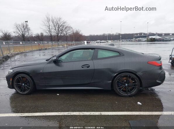 WBA13AR03NCK53353 2022 BMW M4 Black Սալոնի 360 աստիճան տեսք