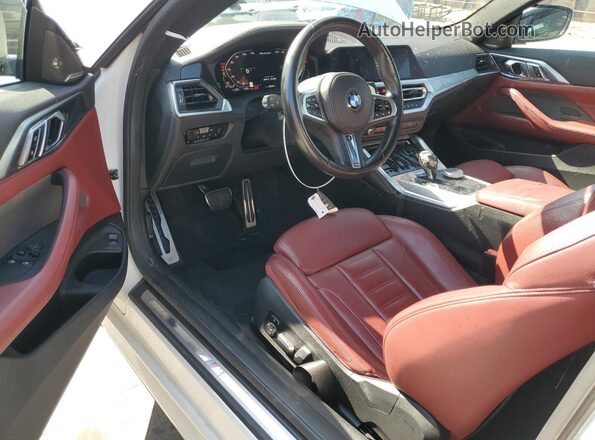 WBA13AR06MCF72263 2021 BMW M4 Белый Вид панели приборов