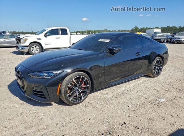 WBA13AR0XMCG95967 2021 BMW M4 Черный Передняя левая четверть