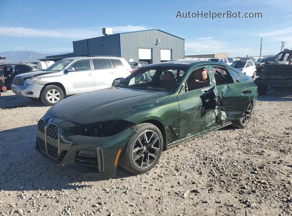 WBA13AW09RFT28789 2024 BMW M4 Зеленый Передняя левая четверть