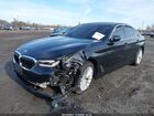 2021 Bmw 530i Xdrive Черный vin: WBA13BJ09MWW98615