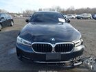 2021 Bmw 530i Xdrive Черный vin: WBA13BJ09MWW98615