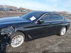 2021 Bmw 530i Xdrive Черный vin: WBA13BJ09MWW98615