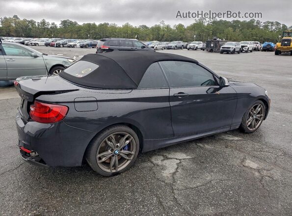 WBA1M1C52GV394665 2016 BMW M2 Черный Задняя правая четверть