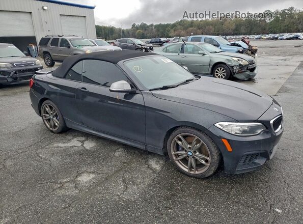 WBA1M1C52GV394665 2016 BMW M2 Черный Передняя правая четверть