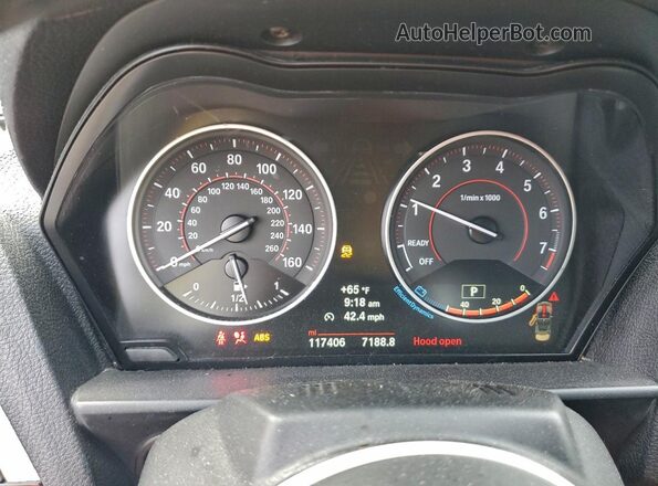 WBA1M1C52GV394665 2016 BMW M2 Черный Вид щитка приборов
