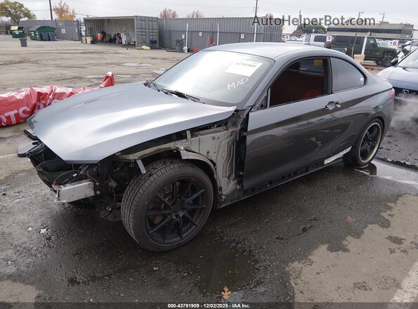 WBA2J5C5XK7D35660 2019 BMW M2 Серый Передняя левая четверть