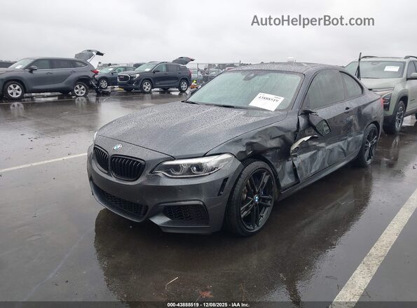 WBA2J7C07M7H87973 2021 BMW M2 Серый Передняя левая четверть