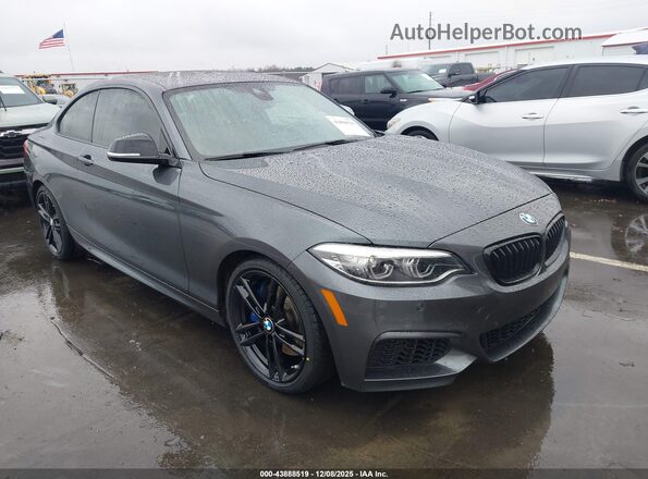 WBA2J7C07M7H87973 2021 BMW M2 Серый Передняя правая четверть