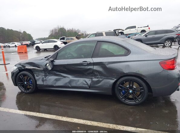 WBA2J7C07M7H87973 2021 BMW M2 Серый Вид задней части салона