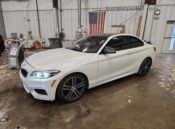 WBA2J7C51K7D13638 2019 BMW M2 Белый Передняя левая четверть