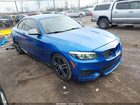 2018 Bmw M240i Xdrive Blue vin: WBA2J7C55JVB28731